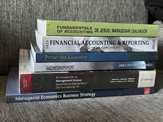 [BUNDLE] AMV-1ST SEM | 1st Year Accounting Books