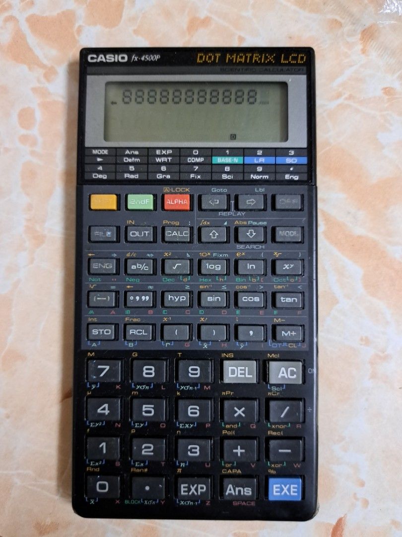 casio fx 4500p Carousell