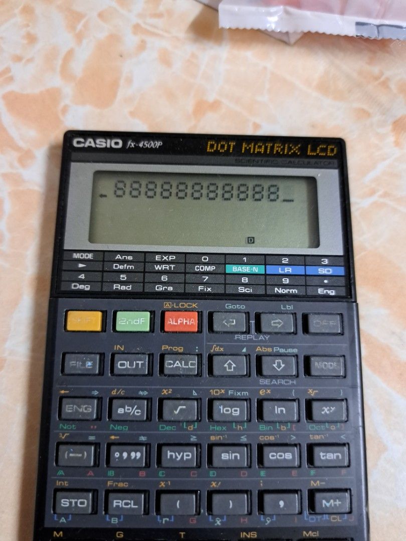 casio fx 4500p Carousell
