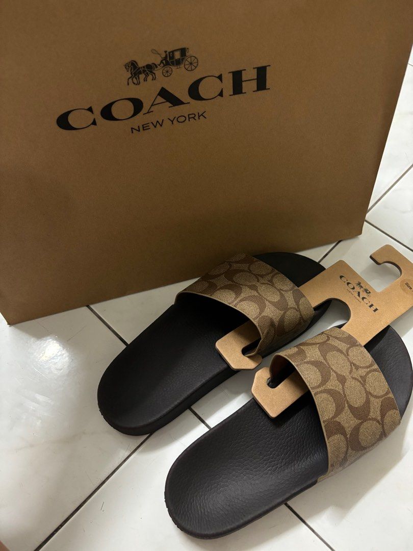 Coach new york sandals hot sale