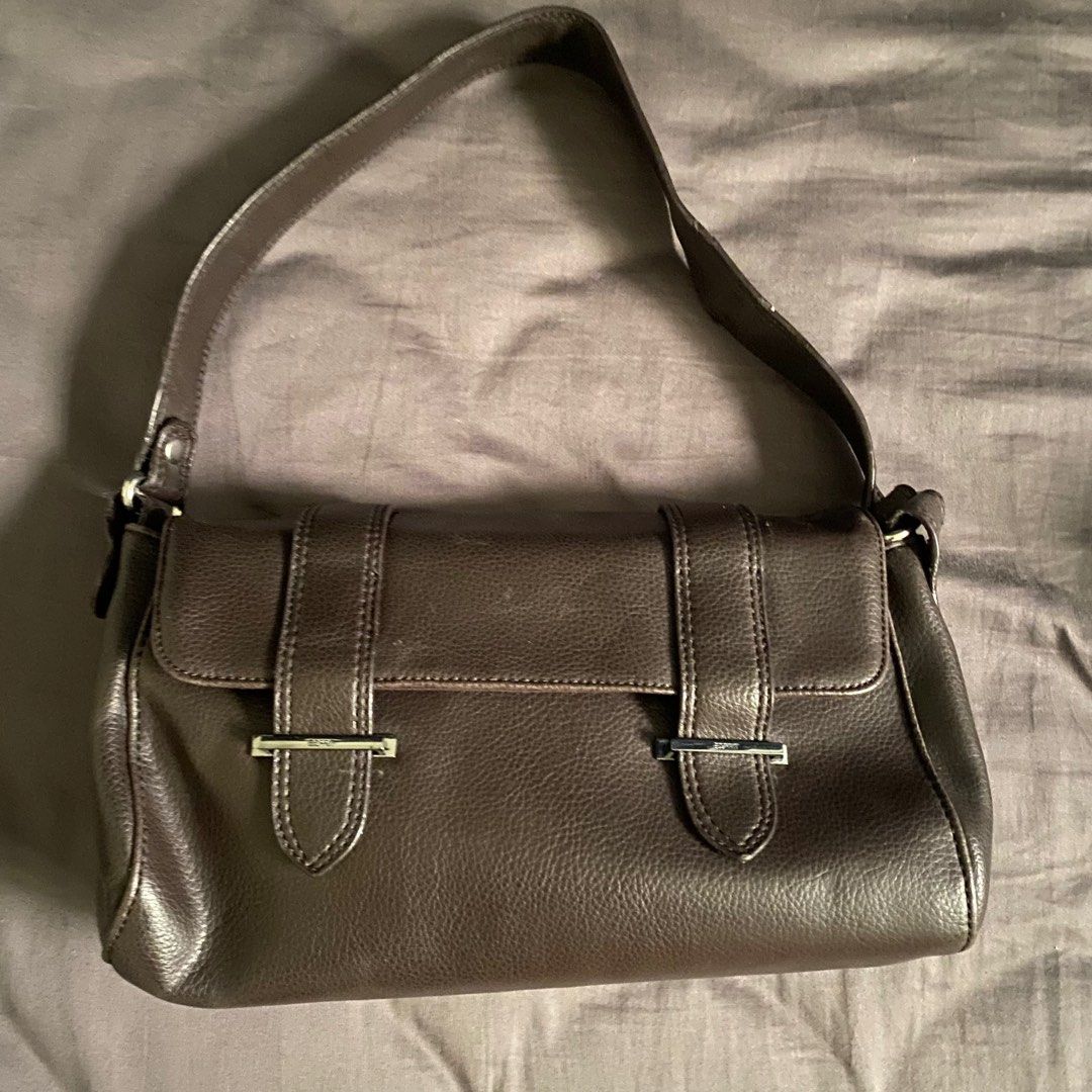 Esprit Brown Baguette Women s Fashion Bags Wallets Shoulder Bags on Carousell