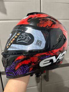 EVO GT-Pro Full Face Helmet (check description for details)