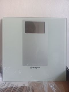 Glass Weighing Scale with Batteries