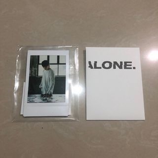 GOT7 Jaebeom Jayb JB Def First Exhibition ALONE Behind Polaroid Film A