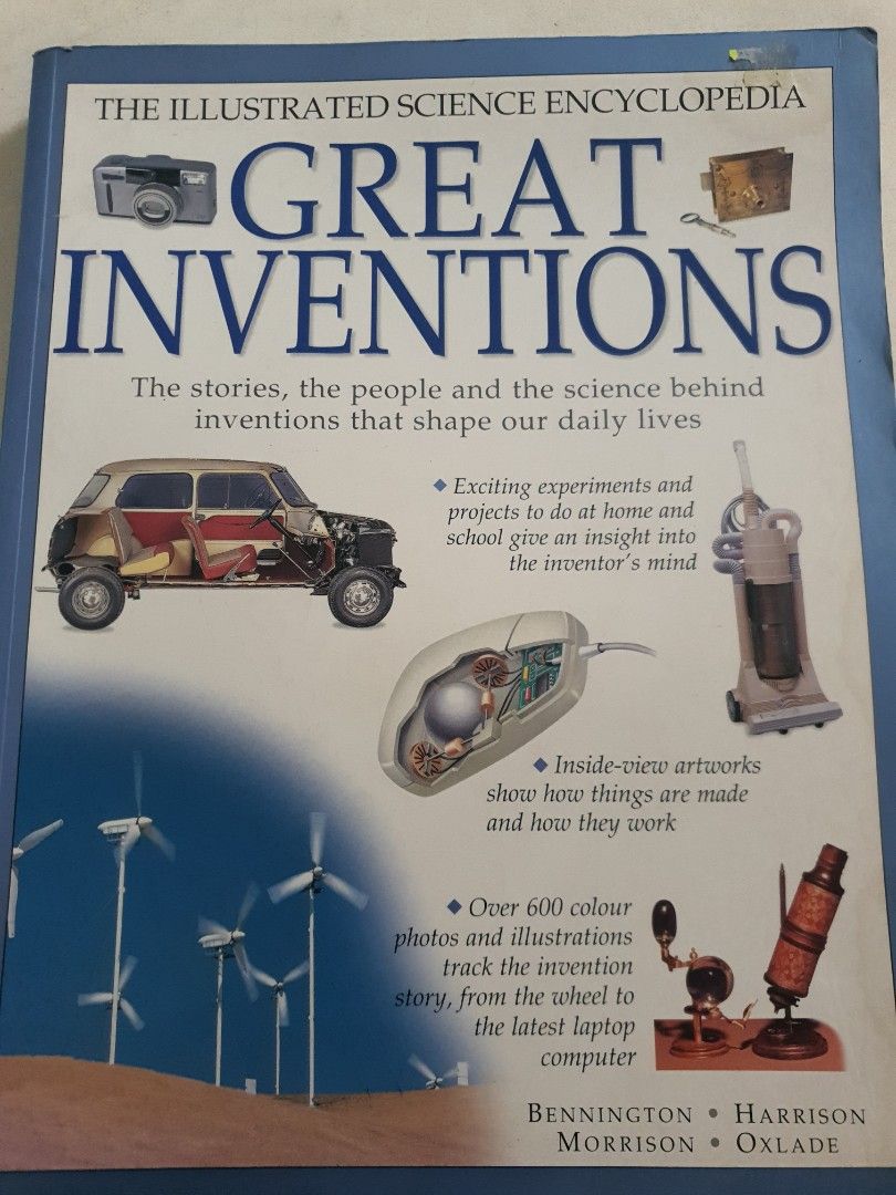 Great inventions, Hobbies Toys, Books Magazines, Assessment