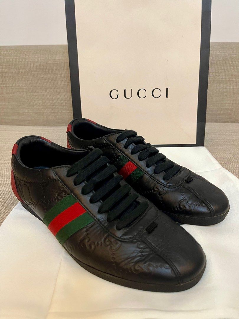 Gucci black ace clearance