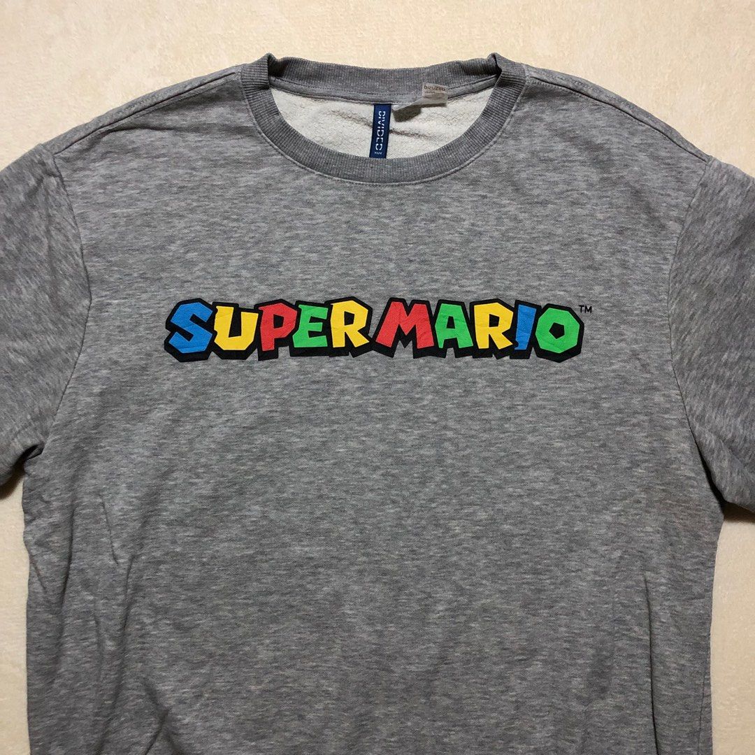 Super mario sweatshirt h&m sale
