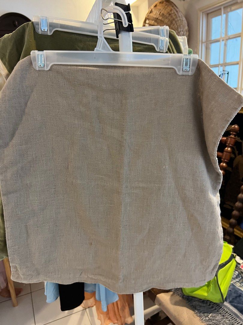 Ikea vigdis cushion cover light grey