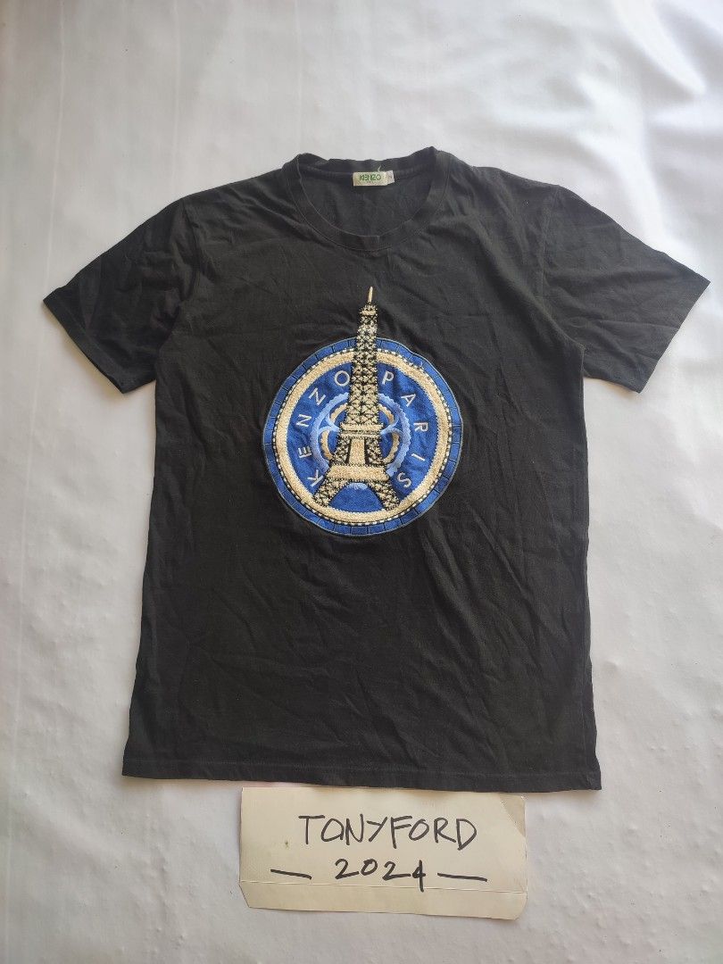 Kenzo Paris Eiffel Tower T Shirt
