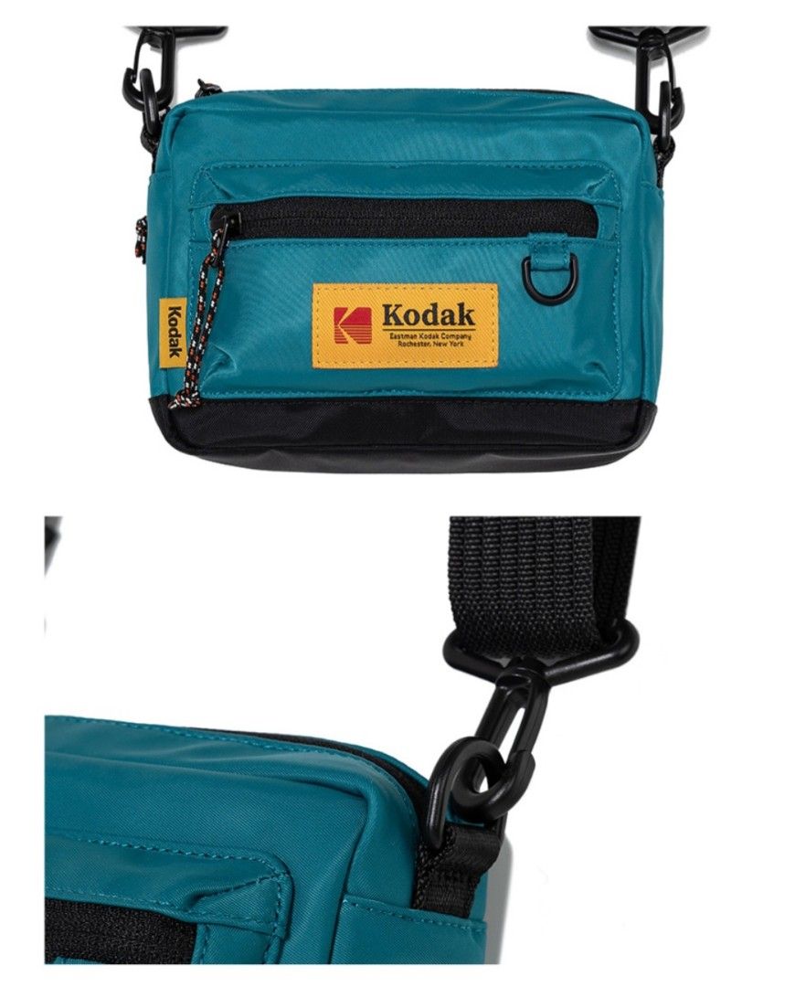Kodak Essential Square Mini Cross Bag Green, Men's Fashion