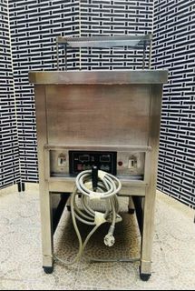 Korean Free Standing fryer with Oil Filtering Machine