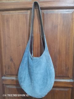 Landa Suede Leather Tote Bag