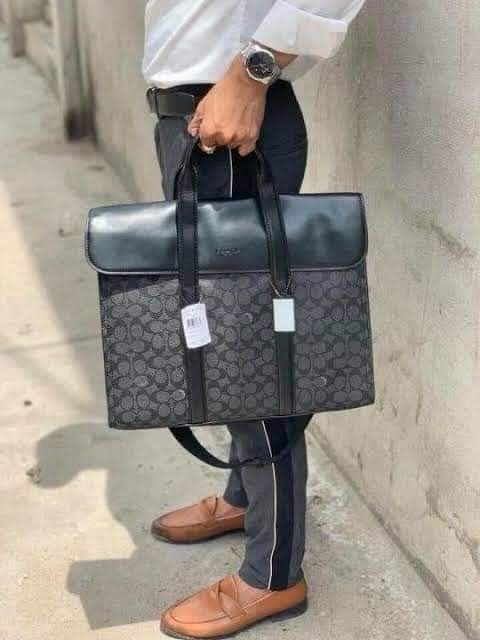 Laptop bag Coach Luxury Bags Wallets on Carousell