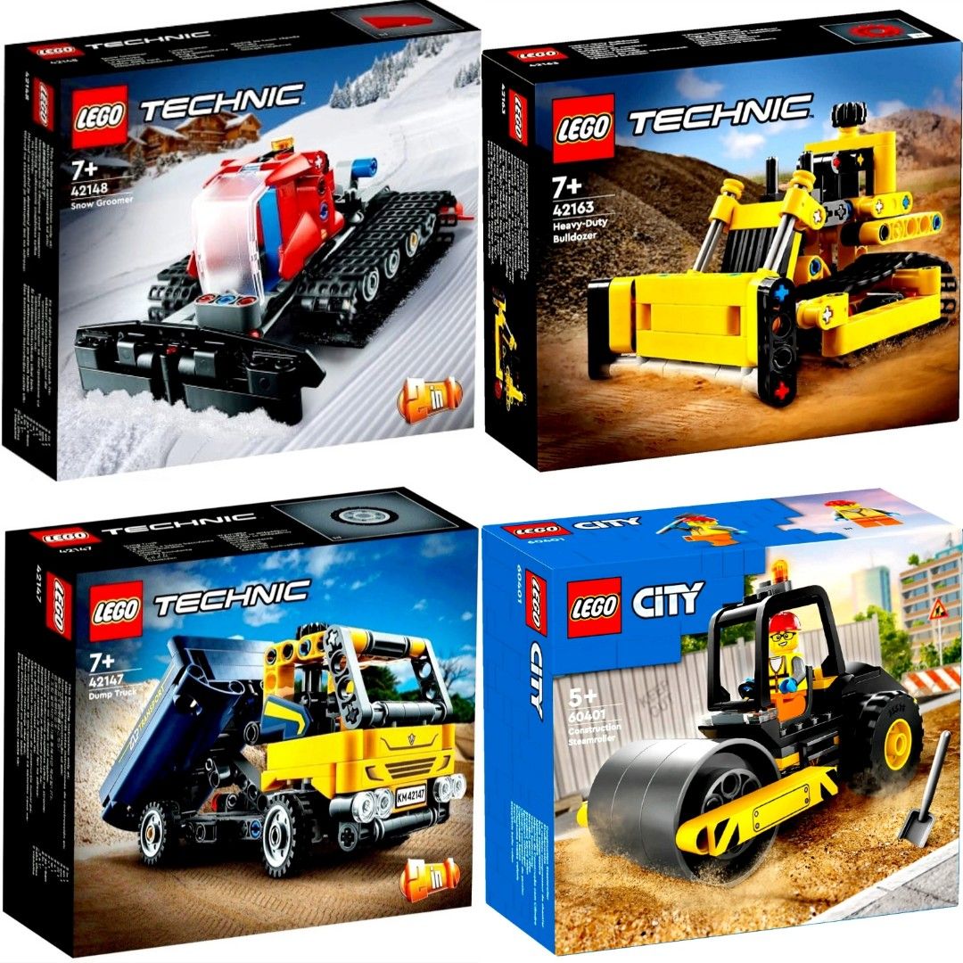 Lego 2-in-1 Technic 42147 Dump Truck (177 Pieces 2in1 Playset
