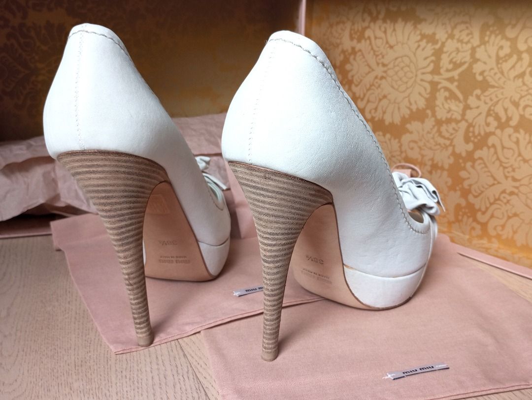 Miu miu bridal shoes store