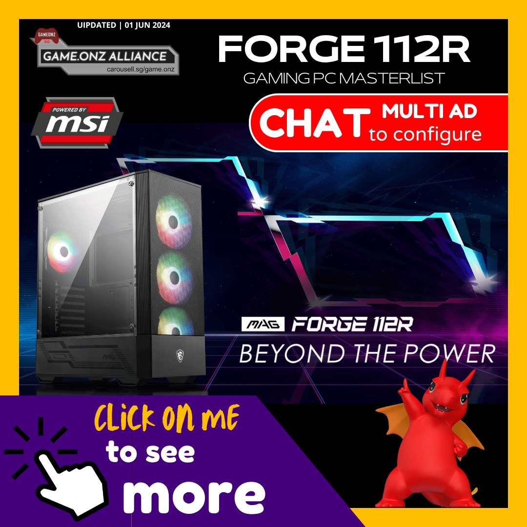 MSI POWERED GAMING PC - FORGE 112R | DESKTOP GAMING PC MASTERLIST | AMD ...