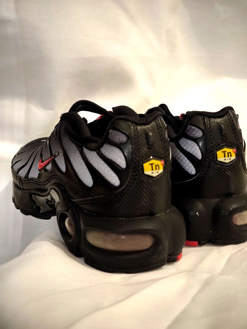 Nike Air Max Plus Tn CJ9707 001 Black University Red Met Silver Women s Fashion Footwear Sneakers on Carousell
