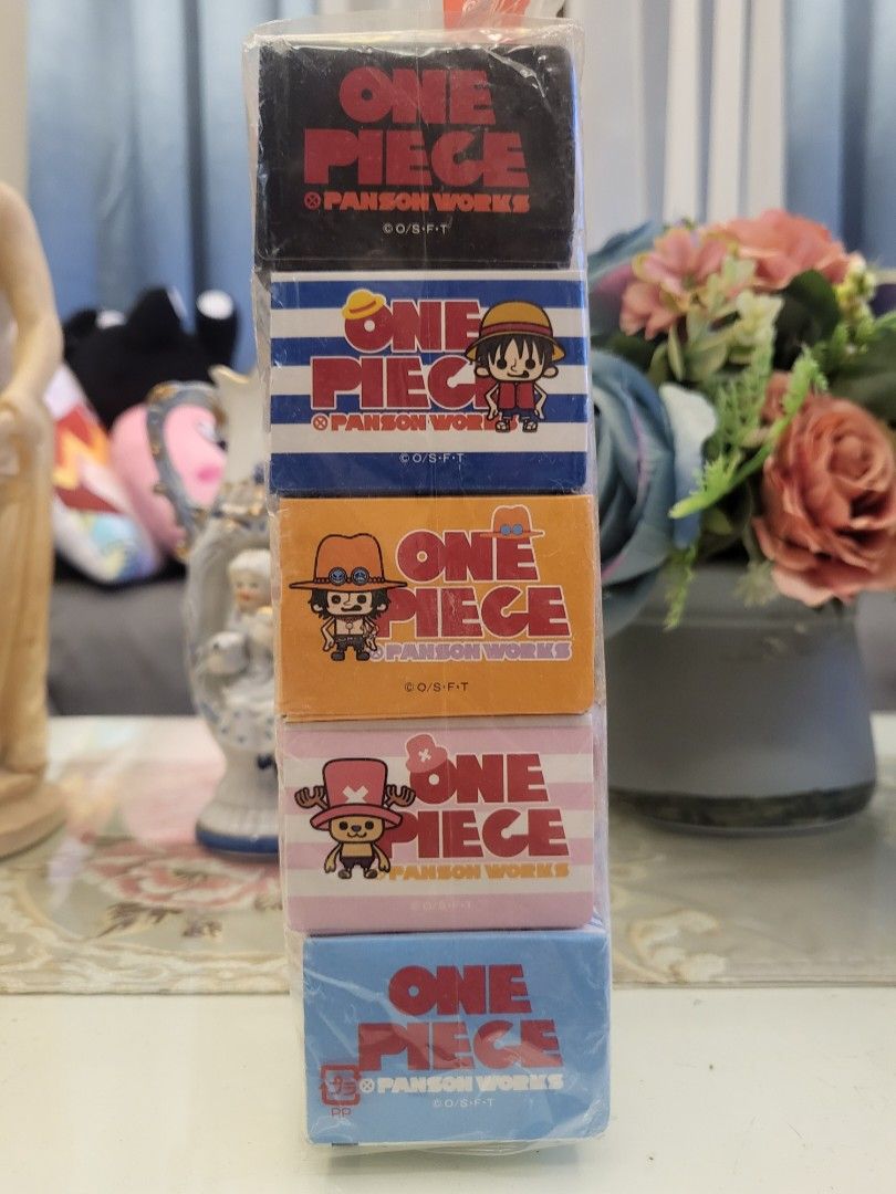 One Piece × Panson Works 5 Pcs. Tissue Box Set (Category: Designer & Blind Box Toys) located in San Fernando. Submitted by jpmarketplace2023 (Listing ID 1305709946, Image 2). Description: 💚 All items are authentic from Japan. 💛 MOP: GCash (❌️ GCash Protect) 🩵 MOD: LBC only (❌️ S. Checkout, COD, COP) 💙 Meet-up: Vista Mall, San Fernando, Pampanga 💜 All items are on-hand. 🧡 First to pay gets the item first. ❤️ Breakable items are packed with c