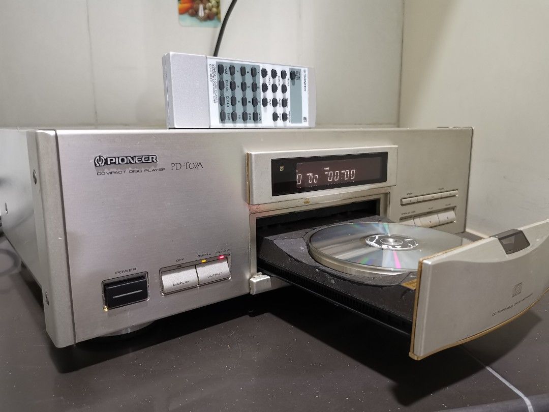 Pioneer PD-T07A Made in Japan Audiophile XLR Stable Plater
