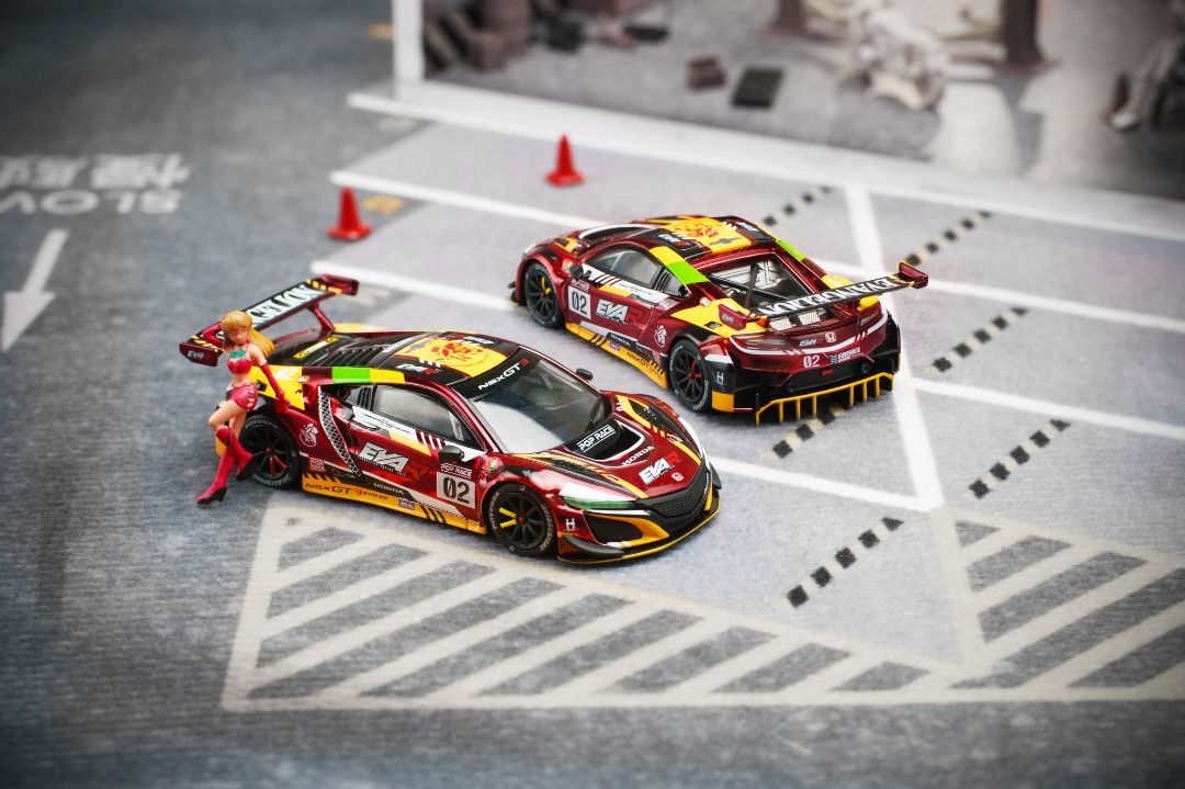 Pop Race HEC 北京展限定1/64 Honda NSX GT3 Evo22 EVA RT Production