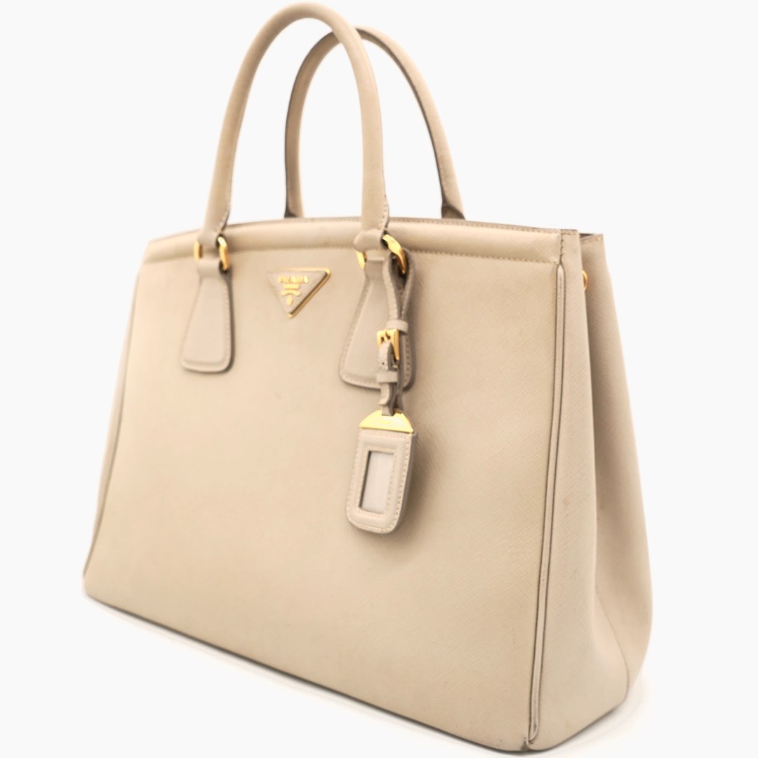 Prada Saffiano Lux Cammeo Nude Leather Tote Bag Luxury Bags Wallets on Carousell