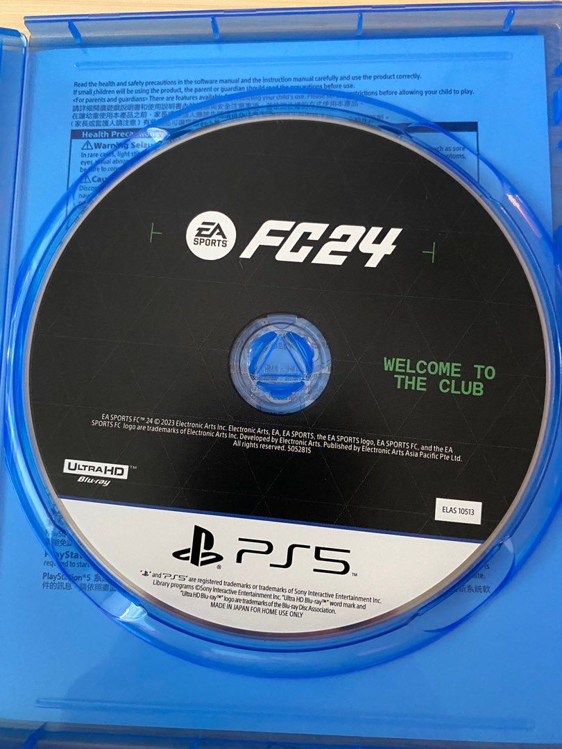 PS5 FC24, 電子遊戲, 電子遊戲, PlayStation - Carousell
