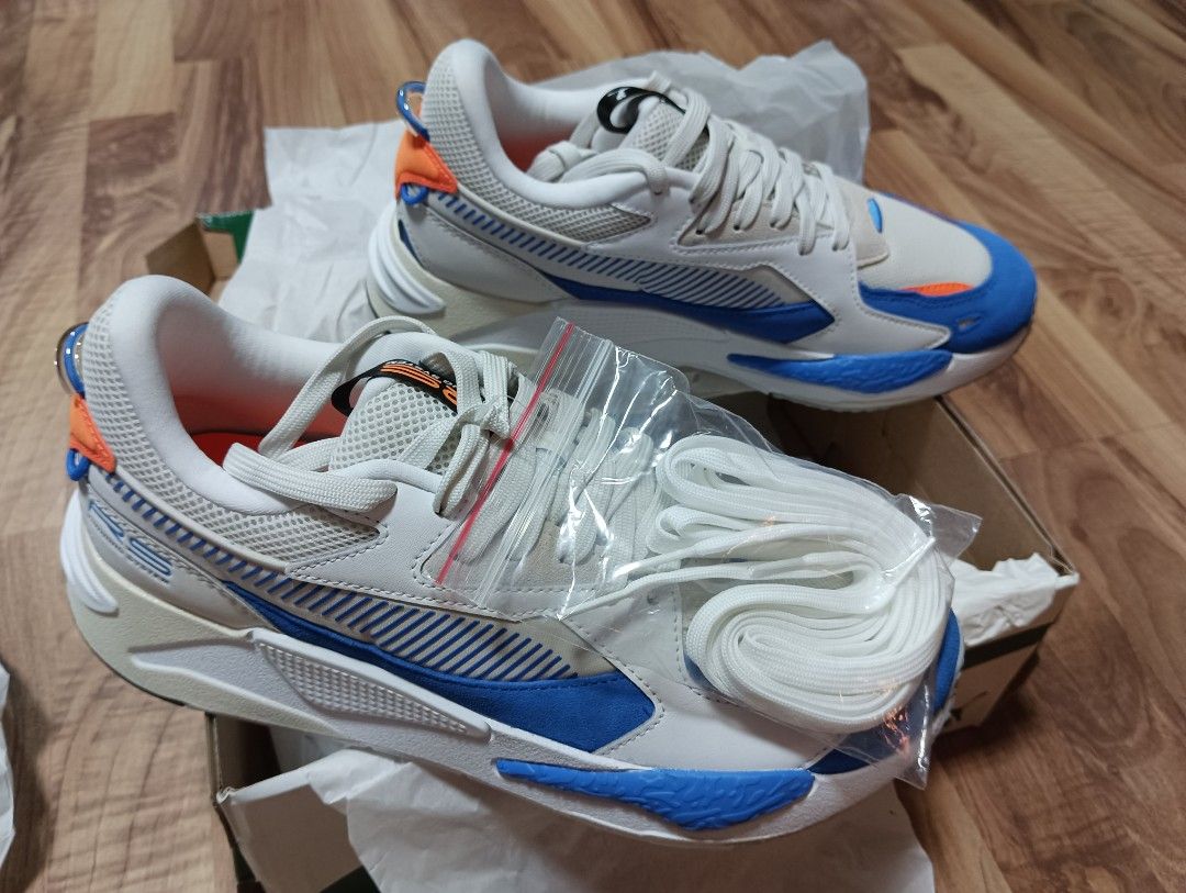 Puma RS Z BP RS Running system Blue mazing Vaporous Grey Ornage. US 9.5 UK 8.5 EUR 42.5 38265001