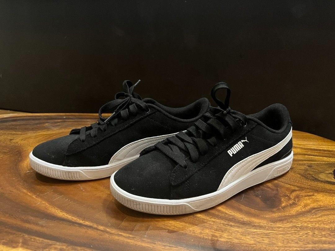 Puma vikky suede black shop