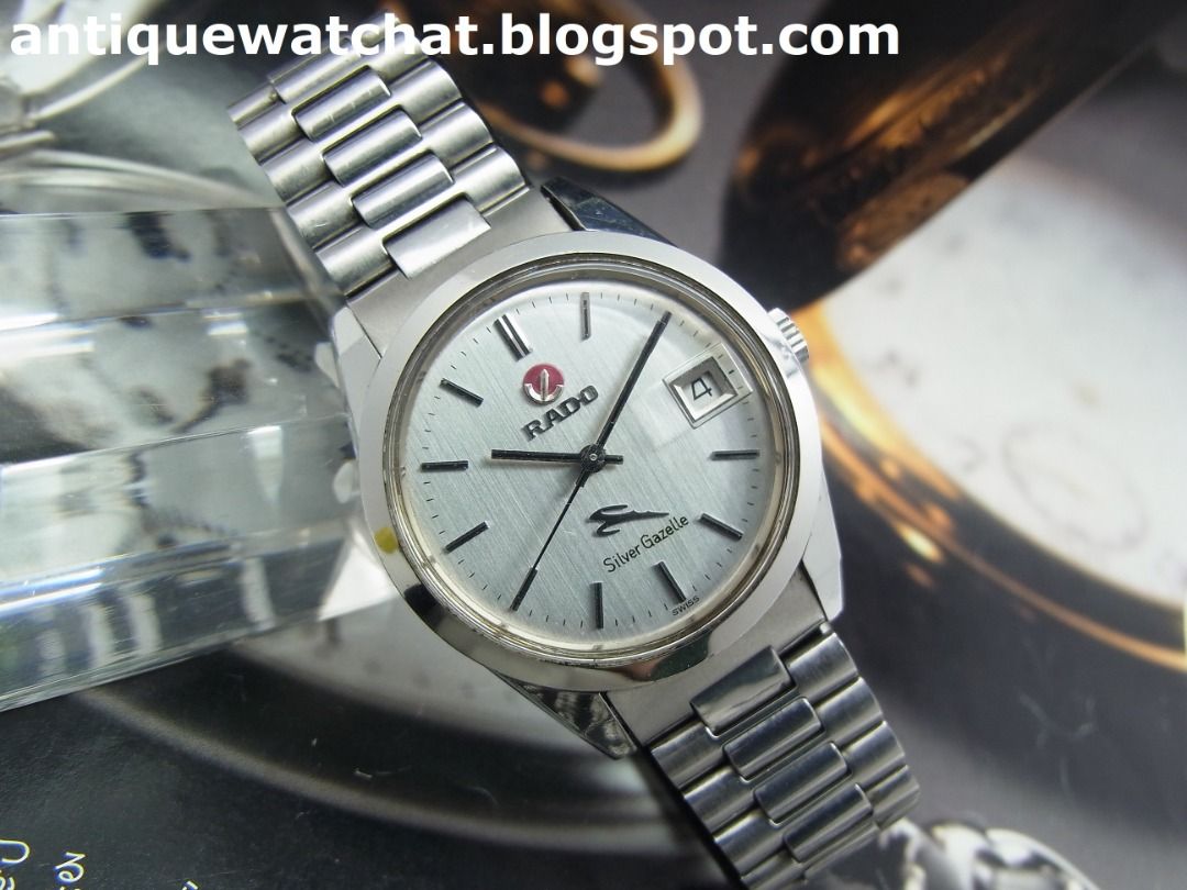 Rado silver gazelle hot sale