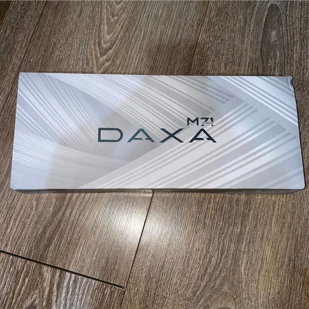 Rexus Daxa M71 Pro Wireless Mechanical Keyboard White/Orange Fullset