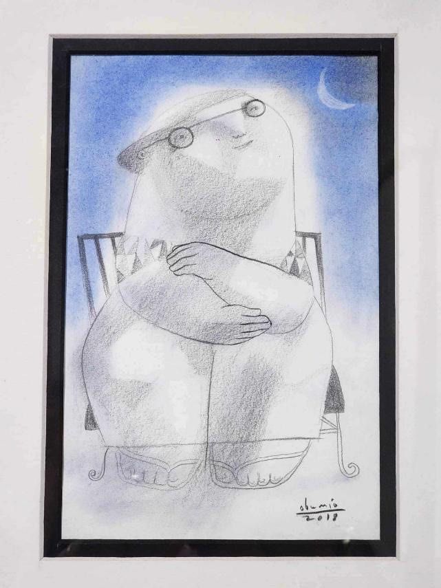 Roel Obemio (Category: Art & Prints) located in Quezon City. Submitted by chelle2923 (Listing ID 1305803654, Image 1). Description: Roel Obemio Unico 6x9 inches Pastel on Paper 2018.