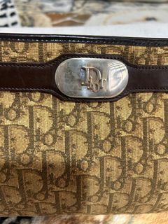 Vintage Dior Trotter Shoulder Bag