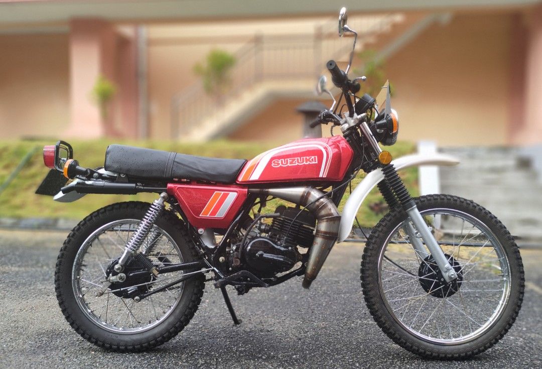 Scrambler Suzuki TS Motorbikes on Carousell