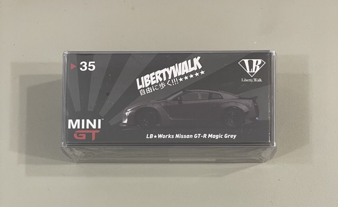 LBWK MINIGT 35 LBWK GT-R Magic Grey