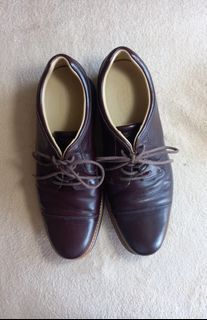 SEBAGO Smyth Cap Toe Dress Shoes Dark Brown Leather Size 10M/28 cms/ EUR 44 Bought in the USA