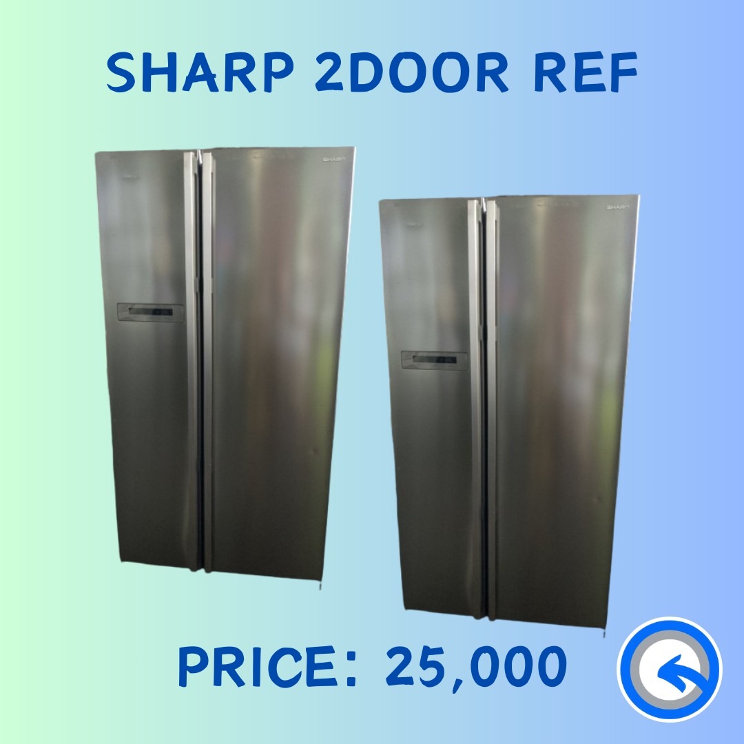 SHARP SIDE BY SIDE REFRIGERATOR, TV & Home Appliances, Kitchen ...