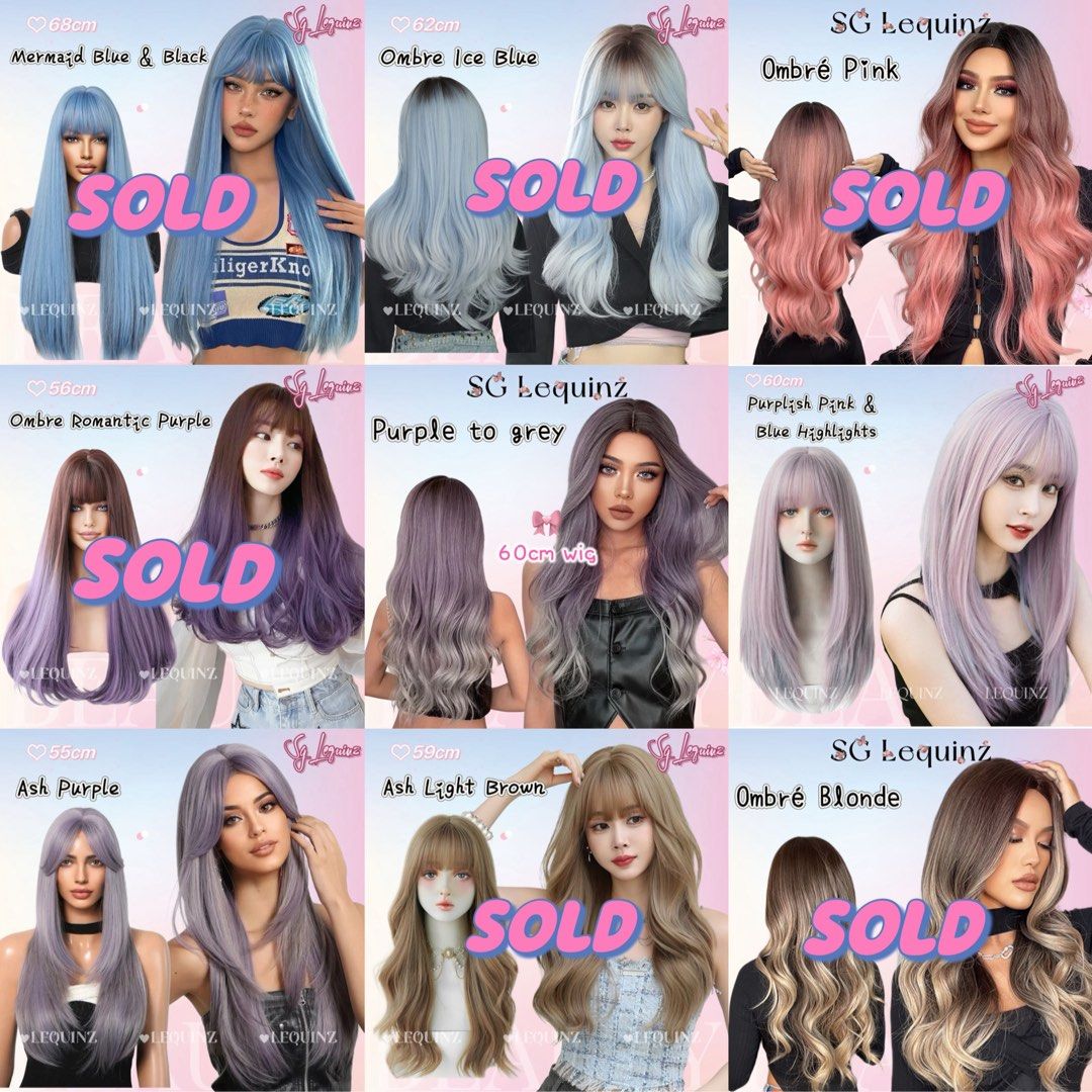 Shopper-Loved Bundle of 3 Hair Wigs for $70 With FREE CARE  display picture 3