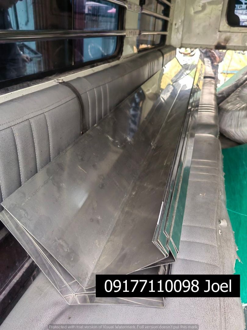 Stainless Steel Bended Sheet (Category: Construction & Building Materials) located in Manila. Submitted by joeyroque09 (Listing ID 1305681657, Image 2). Description: Stainless Steel Bended Sheet Specs: 0.5mmx3cmx17cmx20cm 2 bends Price: 1,440/pc.