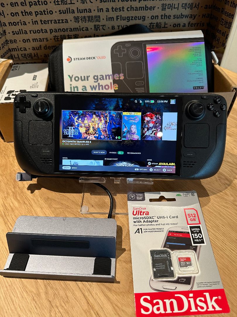 ☆即購入OK☆スチームデック Steam Deck OLED 512GB ケース ☆即購入OK☆スチームデック Steam Deck OLED 512GB ケース 即