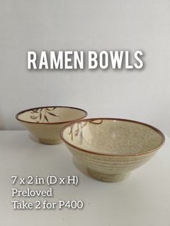 Stoneware Ramen Bowl