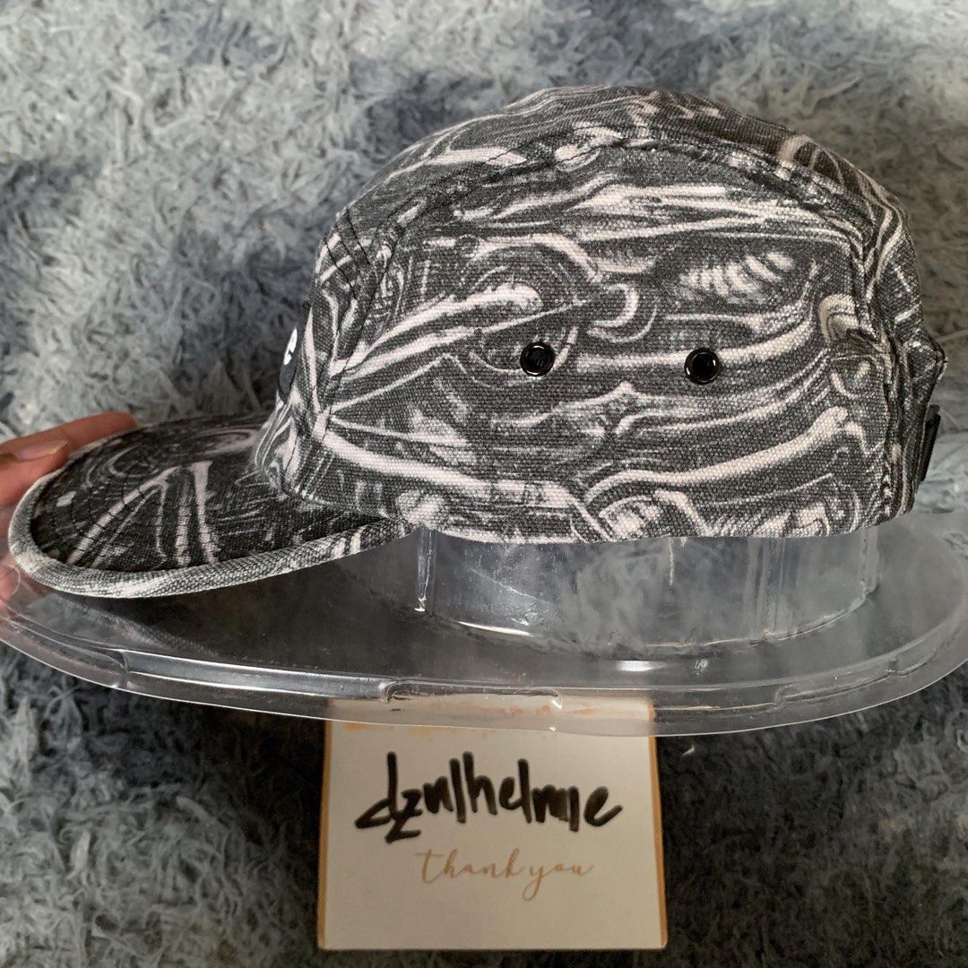 Supreme x H.R Giger Camp Cap Hat, Men's Fashion, Watches