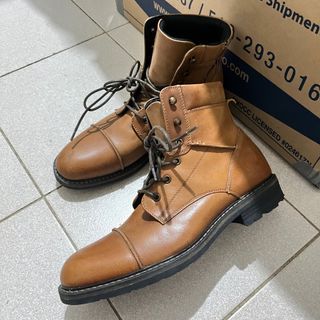 Rare! The Rail Leather Men Size 11 Boots
