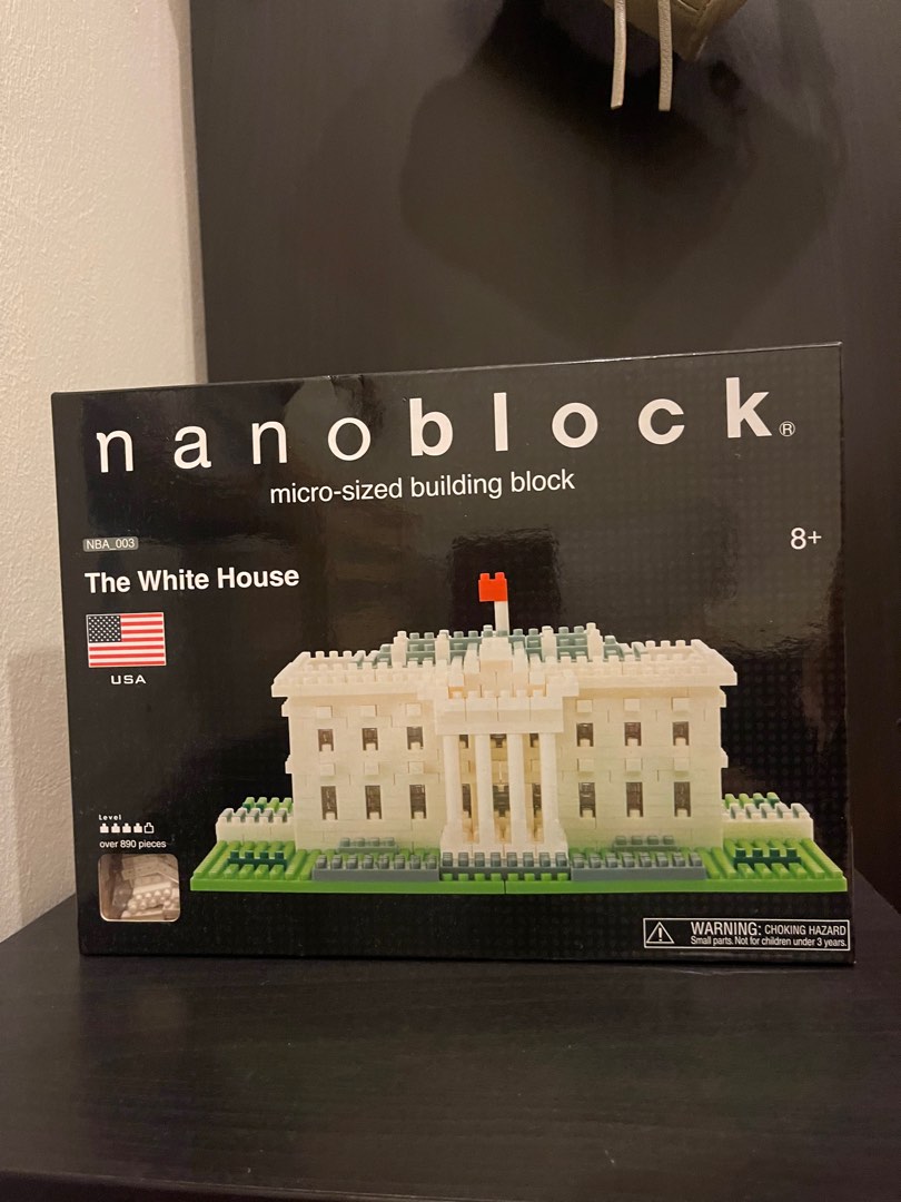 The White House nanoblock Hobbies Toys Toys Games on Carousell