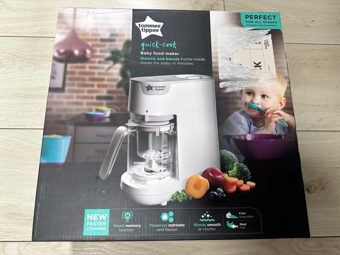 Tommee tippee quick cook baby food maker hot sale