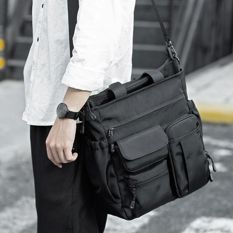 Tote Bag Men Crossbody Messenger Business Hand Bag Male Single