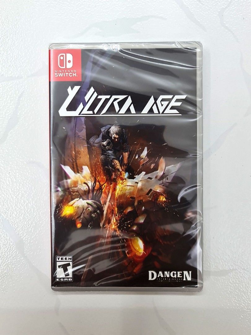 Ultra Age *Brand New and Sealed* (Teen / Dangen & Limited Run Games /  Action Platform) Nintendo Switch Video Game