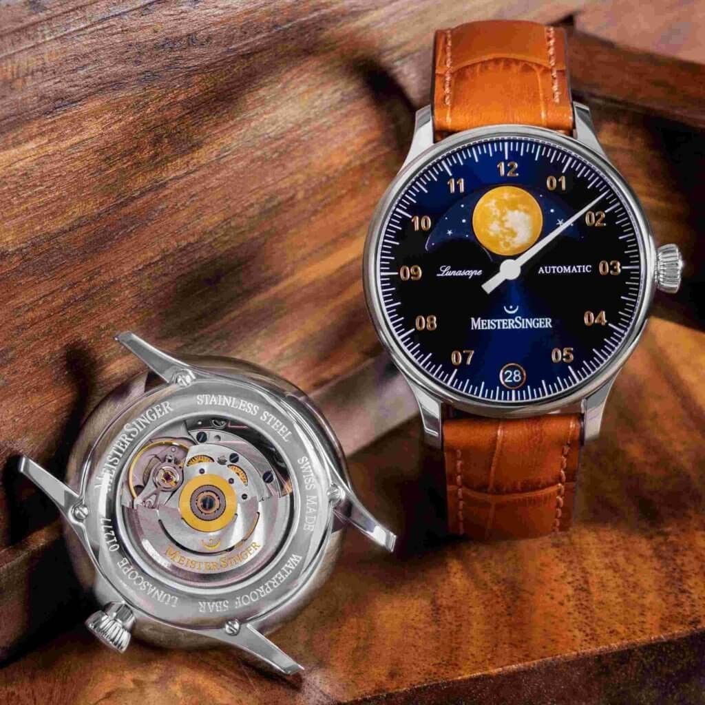 UNIQUE Meistersinger lunascope Men s Fashion Watches Accessories Watches on Carousell