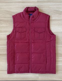 US OPEN RED PUFFER VEST