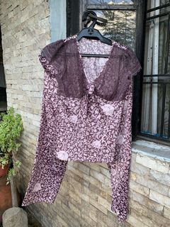 Vera Silkwear Night/Pajama set from USA M on tag best fit XS-S frame only
