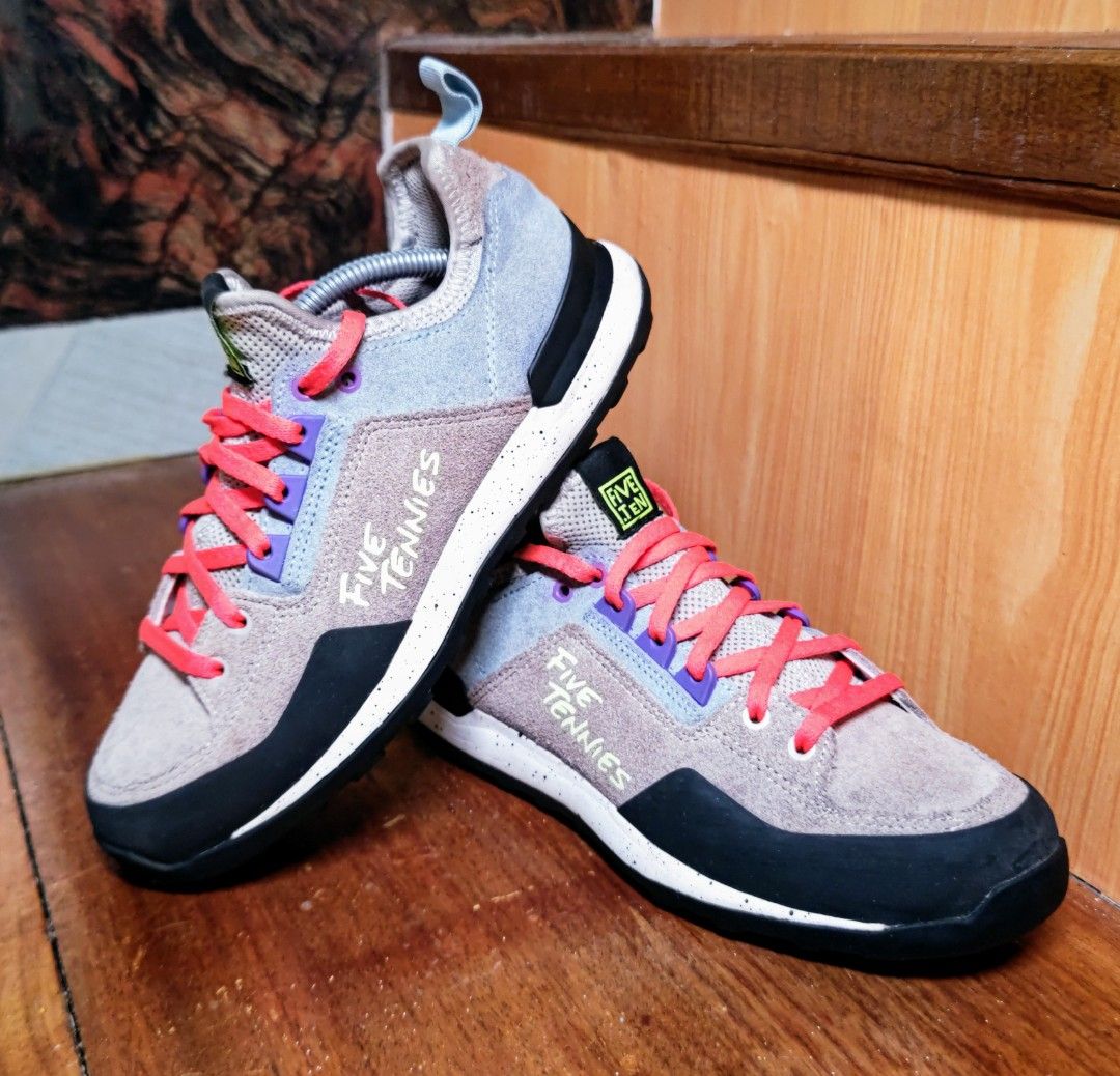 Women s Adidas Five Ten Five Tennie Approach Gray Black Blue size 36 Women s Fashion Footwear Sneakers on Carousell